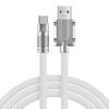 111W 6A Super Fast Charge Type-C Liquid Silicone Cable Quick Charge USB C Lines For Xiaomi Huawei Samsung USB C Phone Data Wire