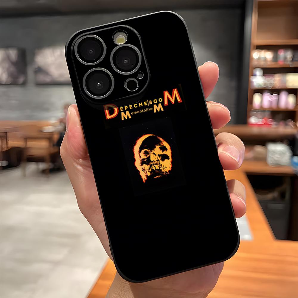 Depeche Mode Rock Band Phone Case For IPhone 17 Pro Max 15 Pro 16 14 Plus 12 13 Mini 11 Pro Shockproof Soft Cover