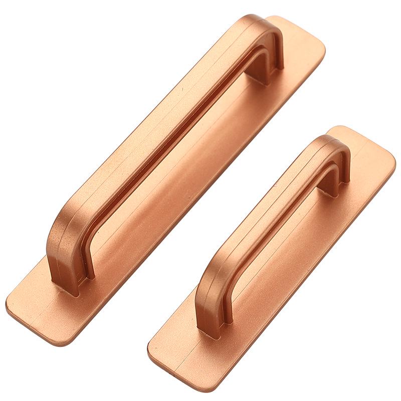 Schiebetür- und Fenstergriff ohne Bohren für Kleiderschränke, Schubladen und Schränke - Einfaches Aufputzdesign