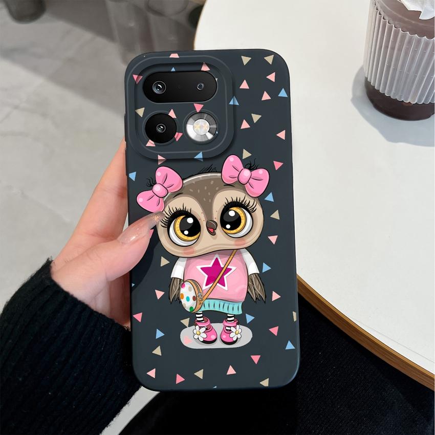 For Oppo Realme 16 14 15 Pro Plus C85 Pro P3 Lite Oppo Reno15 Pro A6X A95 A72 A73 A74 Phone Case Cute Cat Cartoon Lightweight Camera Protection Bumper