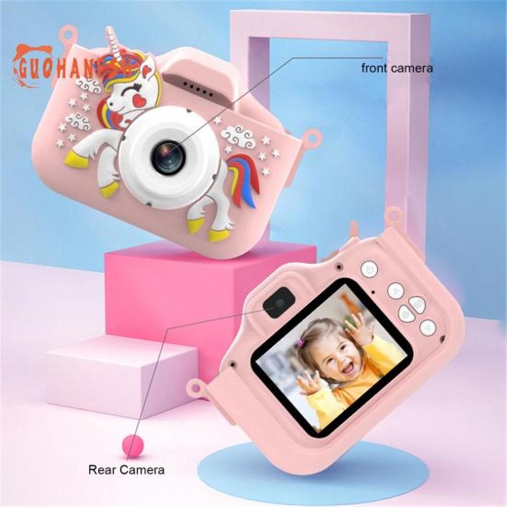 1 Set Kids Camera - Dual Lens Camera with Selfie Function, High-Resolution Children Photography Toy for Photo Video