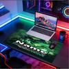 Custom Name Personalized Final Fantasy Pattern Mousepad, Laptop PC Desk Mat, Decorative Desk Mat for Home Keyboard Pad Gift