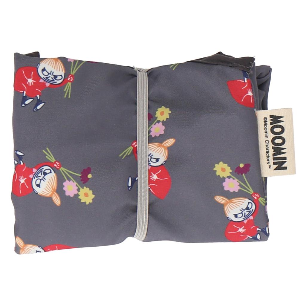Moomin Unisex Folding Bag 28602502 Eco Bag Little My 28602502C Gray [C] Approx. 42.5cm W x 30cm H x 18cm D
