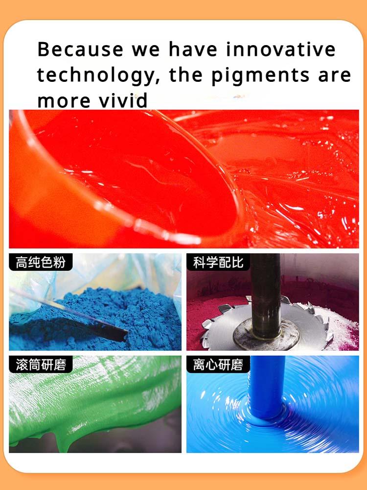 1 Torba Akrilik Boya 100ml, Yarı Mat Bitiş, Tuval, Ahşap, Kumaş, Deri, Karton, Kağıt, MDF ve El Sanatları için Uygun