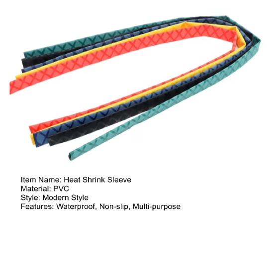 5Pcs 18/20/25MM Heat Shrink Sleeve Waterproof Non-slip Multi-purpose Fishing Rod Grip Badminton Racket Handle Insulation Wrap Tubing