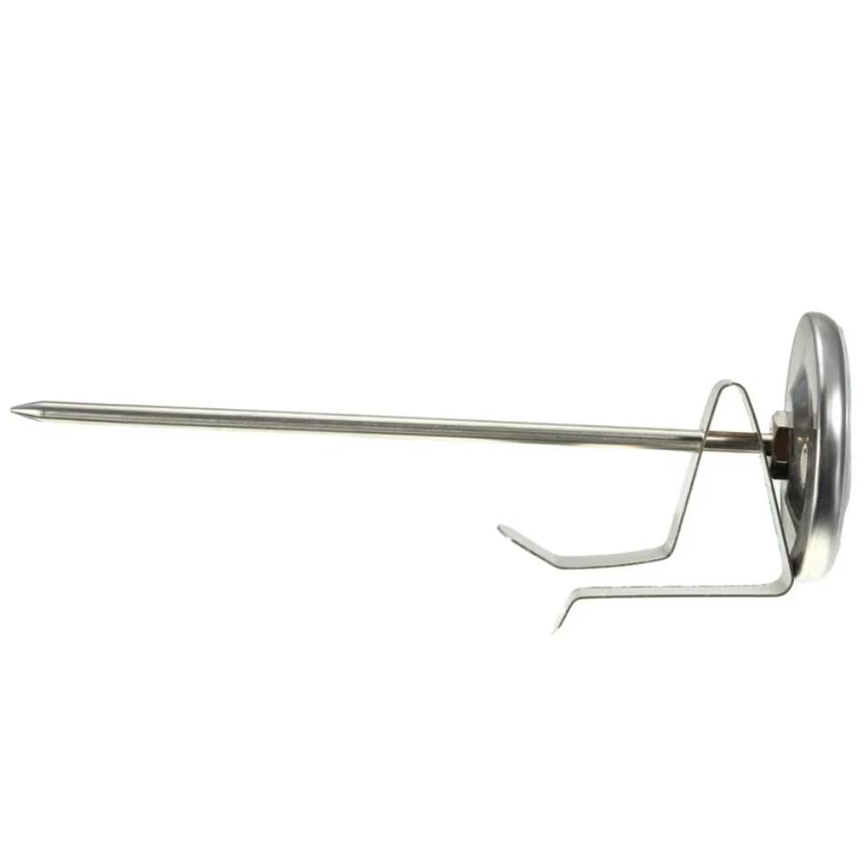 1 Pcs Oil Temperature Gauge Food Temperature Gauge Kitchen and Household Probe Type Frying Pot Oil Temperature Gauge Oil Gauge