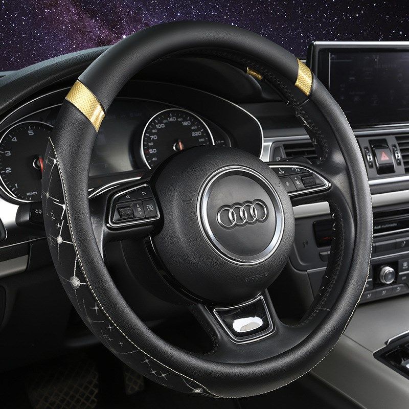 

Blm Starry Sky B-05 Car Steering Wheel Cover Fashionable Sports New Style Four Seasons Comfortable Interior Accessories Handle Cover Star Blank