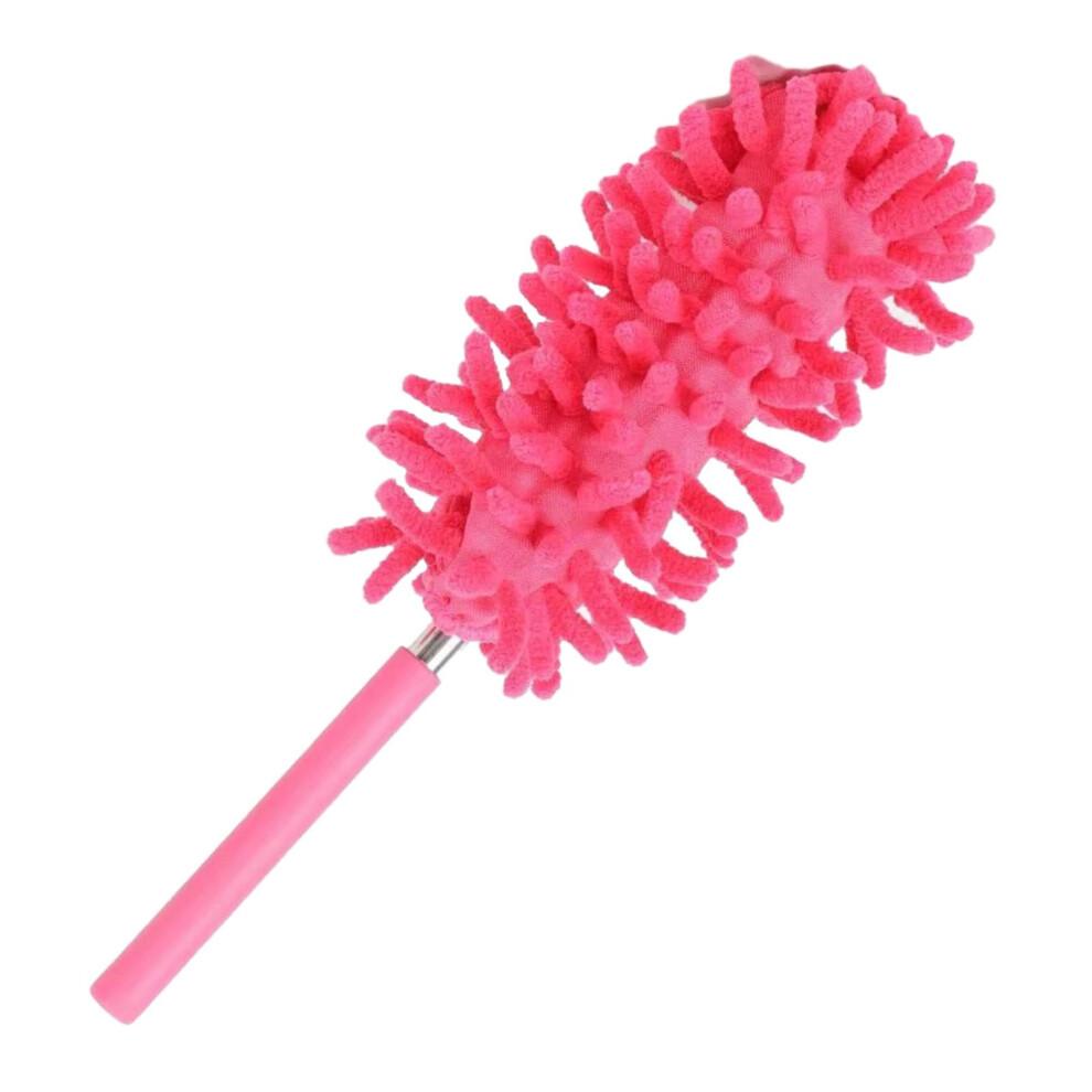 Dusting Brush for Home and Car with Detachable Cloth Head