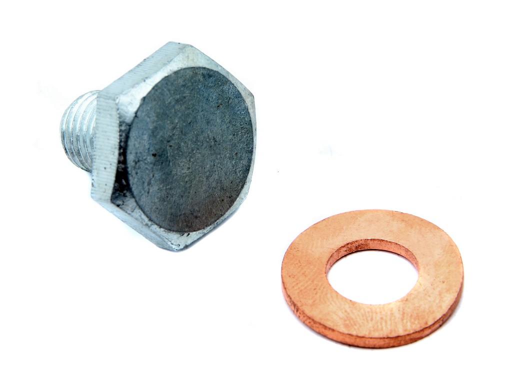 Oil Pan Plug With Gasket