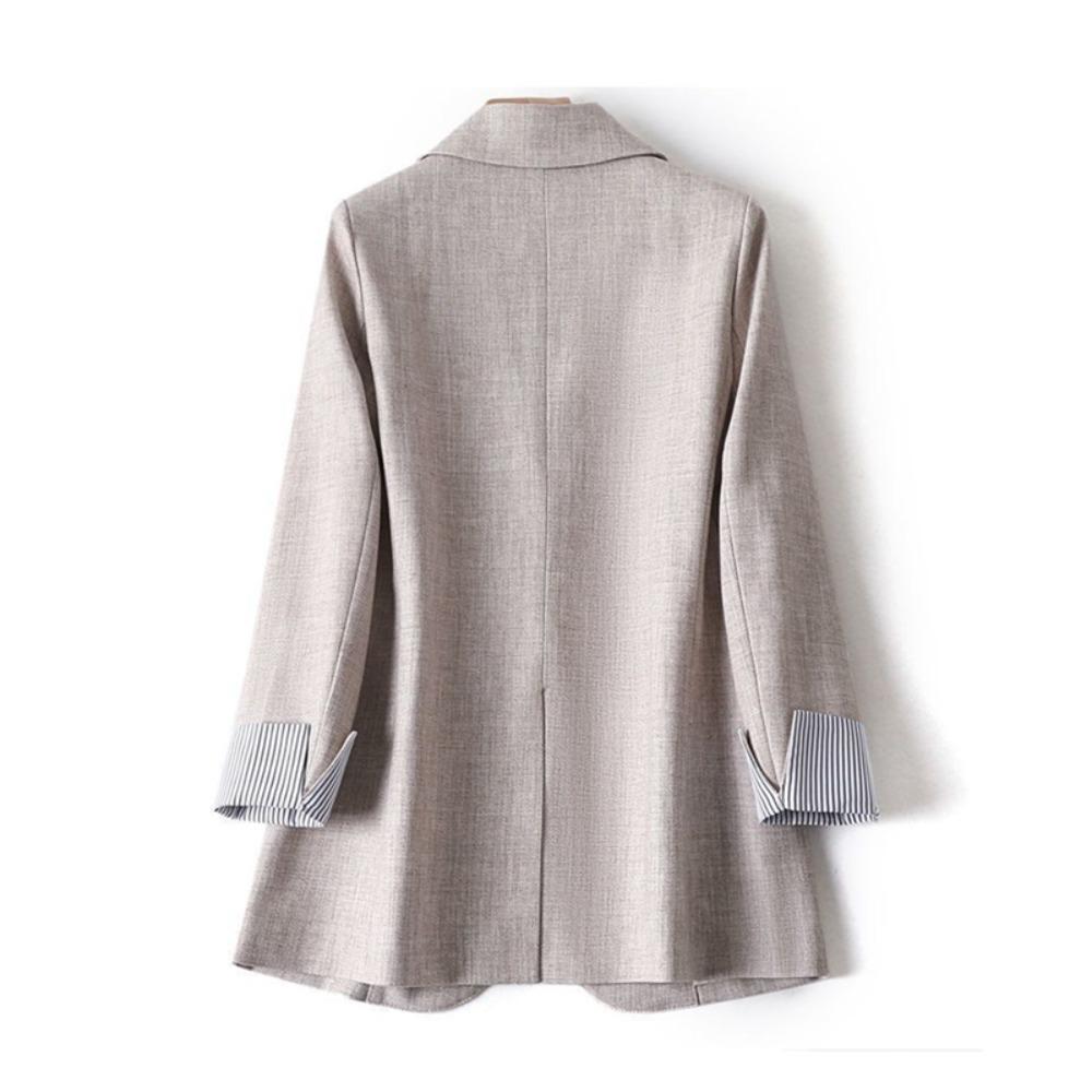 Ladies Long Sleeve Spring Casual Blazer 2026 New Fashion Business Plaid Suits Women Work Office Blazer Women Coats Woman Jacket