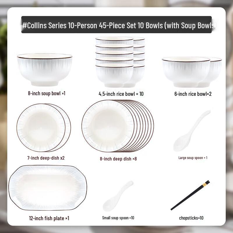 Mode Lanka Nordic Ceramic Dinnerware Set