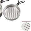 Portable Non-Stick Camping Cookware Set: Foldable Frying Pan & Soup Pot