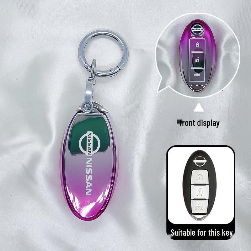 Nissan-Schlüsselhüllen: Kompatibel mit X-Trail, Teana, Tiida, Terra, Murano, Sylphy, Qashqai und anderen Modellen.