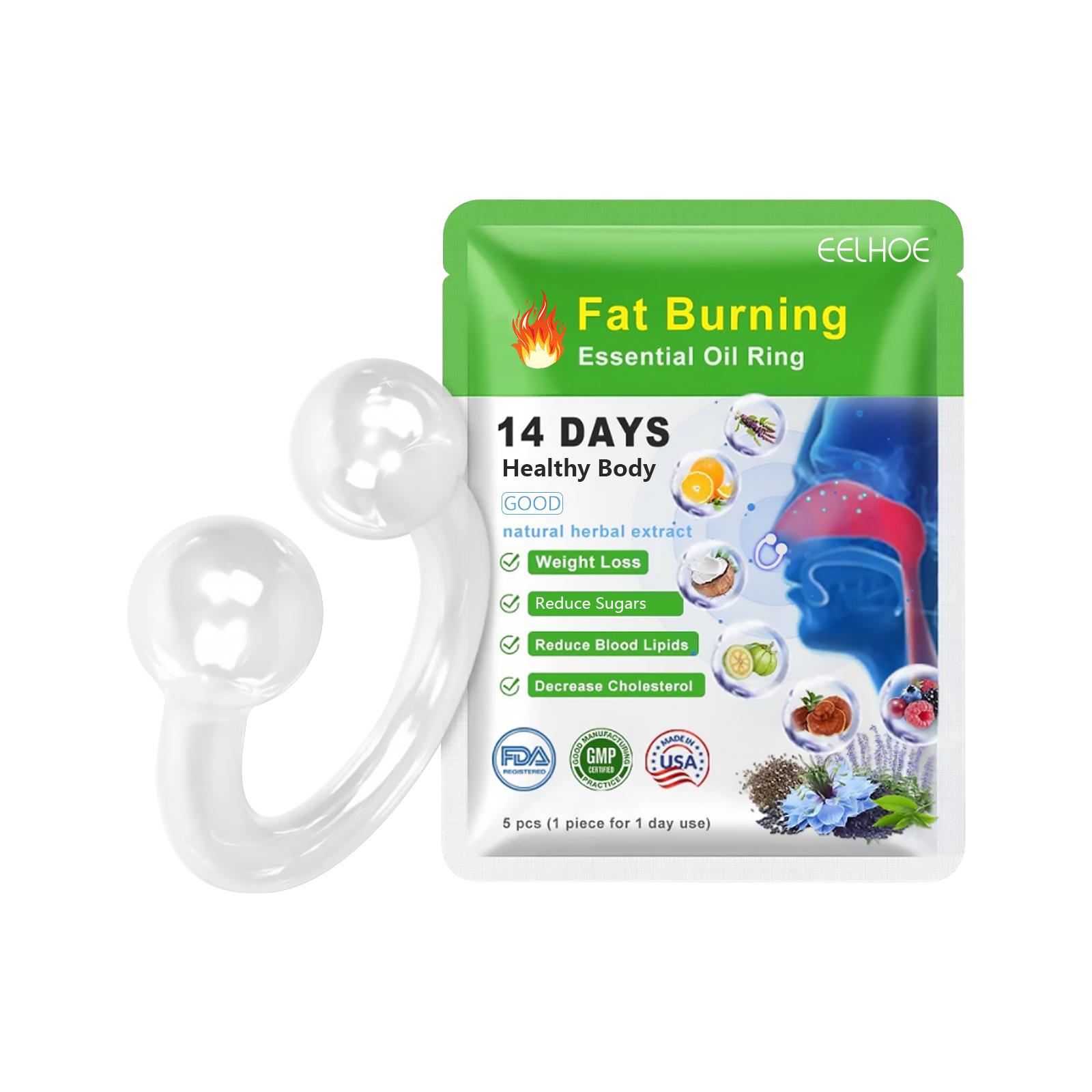 

EELHOE Slimming Essential Oil Nose Ring (5pcs) - Accelerates fat metabolism, firms and shapes the body, slims the abdomen, and provides body care.