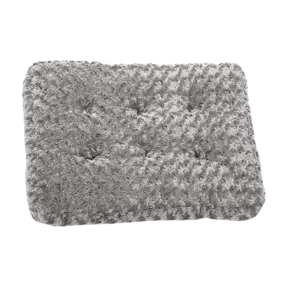 

Indestructible Dog Bed Waterproof Washable Dog Bed Removable Dog Crate Pad Comfortable Anti-Slip Medium Dog Bed Dog Crate Mat серый