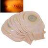 10pcs One Piece System Drainable  Ostomy Bag Pouch Stoma Cover Urine 20 60mm Opening(Clip Type )