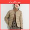 Veste matelassée légère pour femme en coton Automne et Hiver Veste matelassée Légère et fine Doublure intérieure Mode et Chaleureuse