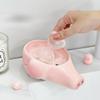 Creative and Funny Piggy Nose Soap Box Household Bathroom Hand Washing Table No Punching Drain Ceramic Soap Rack