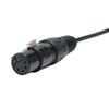 JayCreer Aviation Headset Adapter For Airbus 5-Pin XLR to GA Dual Plugs