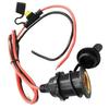 12V Outlet DC Socket Connector 12V-24V Extension Cord 100CM Length High Universality Fitment Non-Deformed Design