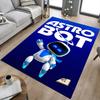 1 Stück Astro Bot Abenteuer Teppich für Spielzimmer Schlafzimmer Wohnzimmer Sofa Heimdekoration, Kinder Spielbereich Teppich Rutschfeste Bodenmatte Y7238