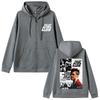 TV Fight Club The Things You Own End Up Owning You Graphic Zipepr Hoodie Men Women Oversized Zip Up Hoodies Coat