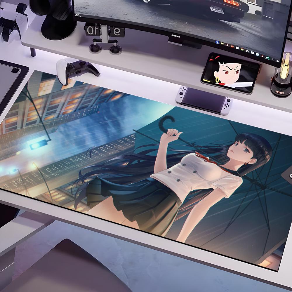 S-Sailor Anime M-MoonES Mauspads Mehrere Größen Großes Quadratisches Computer Büro Spiel Tischmatten Gummi Anti-Rutsch Mauspads