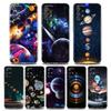 Universe Planet Starry Sky Sun Scenery Case For Samsung Galaxy A55 A35 A06 A52 5G A53 A72 A54 A25 15 A33 A32 A13 A23 Phone Cover