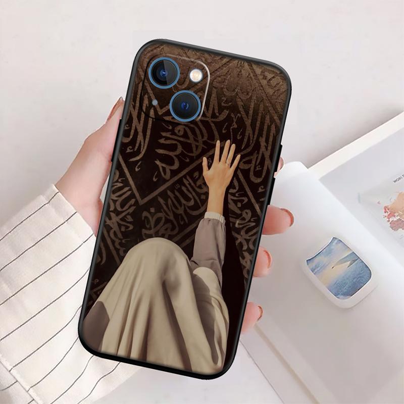 

Muslim Arabic Hijab Gir Shell Phone Case for SamsungGalaxy Note 10 20 S23 S24 S25 Ultra FE Plus Edge Lite A02S A35 A07 A17 Galaxy S25