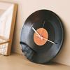 Sunset Vinyl Record Wall Clock High-grade Ornament Vintage Clock Holder DIY Chinese Standard Table