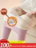 Women's Warm Plush Cotton Pants for School Uniforms, 2025 Winter Style, Wearable Inside or Outside.