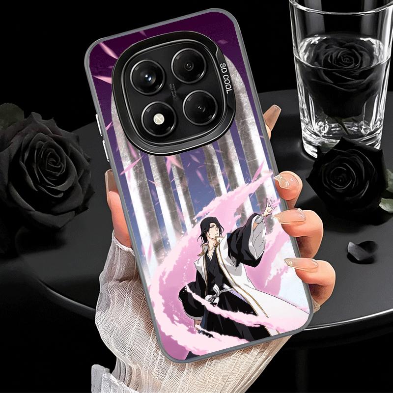 Bleach Kuchiki Byakuya Shockproof Phone Case for Xiaomi Redmi Note 15 14 13 12 Pro Plus 11 11S 11T 5G Cover Anti Fall Fundas