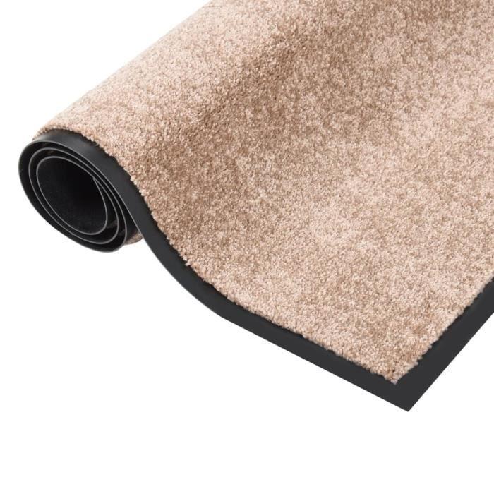 VidaXL Paillasson Beige 80x120 cm