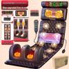 Smart Heated Full-Body Massage Pad with Neck & Waist Vibration and Kneading Functions