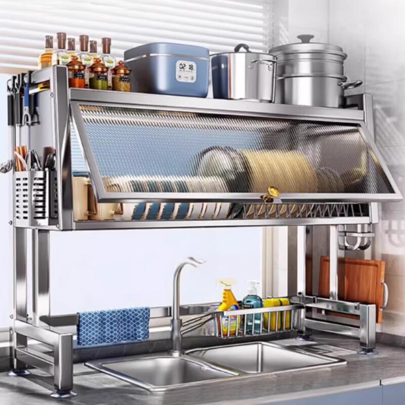 Beifu Stainless Steel Over-Sink Dish Drying Rack