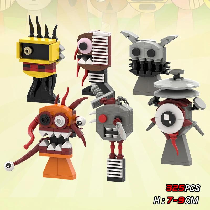 New I Sprunki Figures Building Blocks Dark Horror Sprunki Toy Set Simon Wenda Figure Construction Toy Xmas Easter Gift