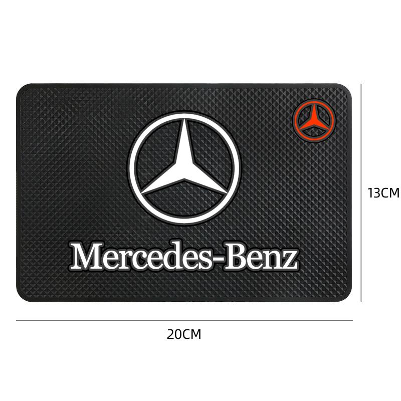 FHS655-978 Car Dashboard Silicone Non Slip Mat Phone Holder Anti-skid Pad Ornaments for Mercedes Benz W177 W247 W176 W212 W213 JP1