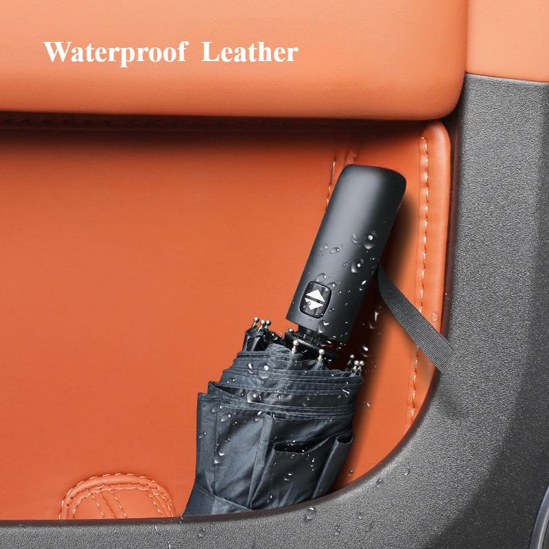 For LiXiang L6 L7 L8 L9 Car Door Slot Storage Pad Leather Door Groove Protective Mat Storage Barrel Interior Accessories