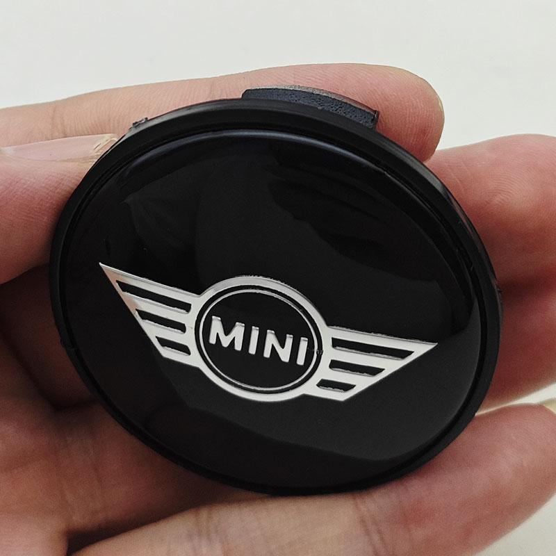 4pcs 54mm ABS Black Car Wheel Center Hub Caps Covers Badge For MINI Cooper S R50 R52 R53 R55 R56 R57 Accessories Lzkpf00