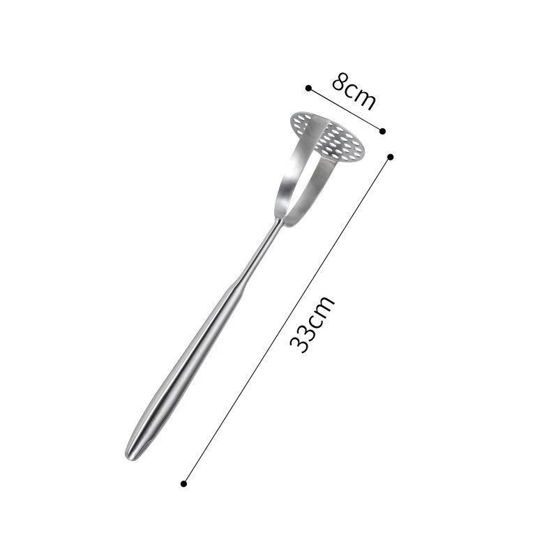 

ZISIZ 304 Stainless Steel Pointed Head Potato Masher