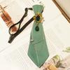 Choker Bow Tie Geometric Pre-tied Tie Y2K Zinc Zinc Alloy Rhinestone Necktie  Uniform Decoration
