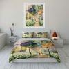 Colorful Trees and Lampposts. Bedding Sets Duvet Cover Sets Duvet Covers Pillowcases(1 * Duvet Cover 2 * Pillowcases Without Duvet Insert)