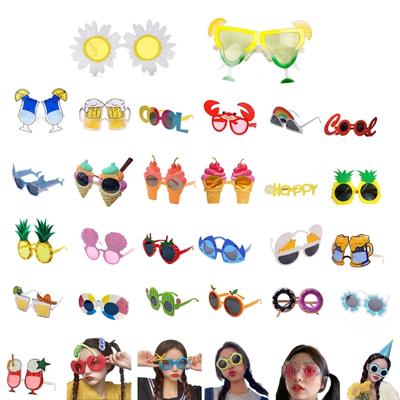 Party-Sonnenbrille, lustiges Kleid, Requisite, hawaiianische Party-Gastgeschenk-Brille für Erwachsene, Strand-Party-Dekoration