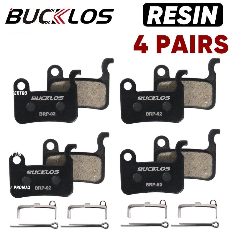 BUCKLOS Resin Bike Disc Brake Pads 2/4PC B01S Bicycle Disk Pads for M9000 M9020 M9120 M8020 MTB Road Bike Hydraulic Discs Pad