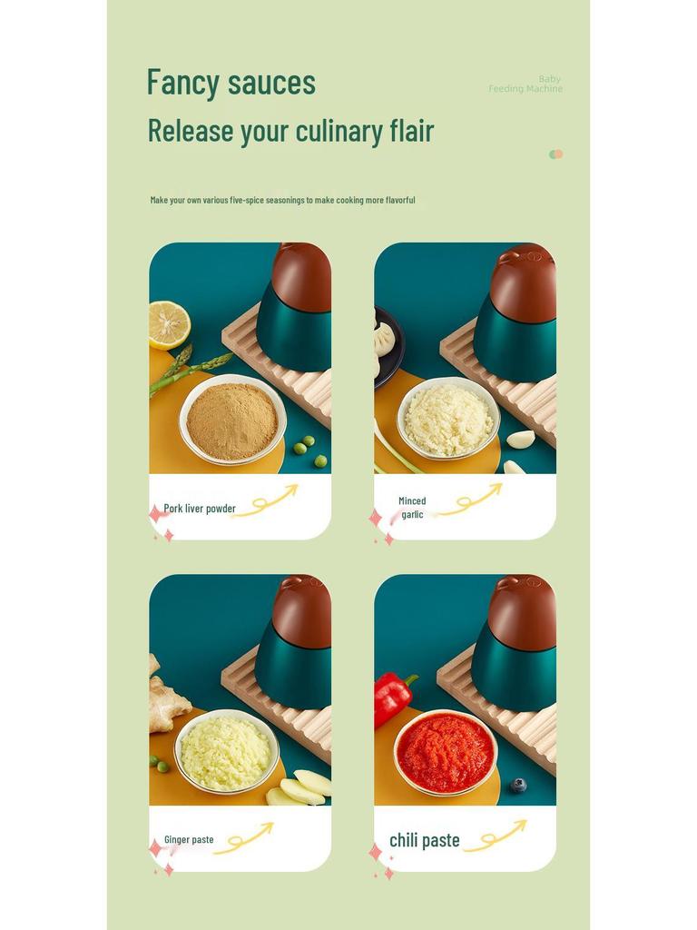 Multifunktionale Mini Elektrische Babynahrung und Fleischmühle