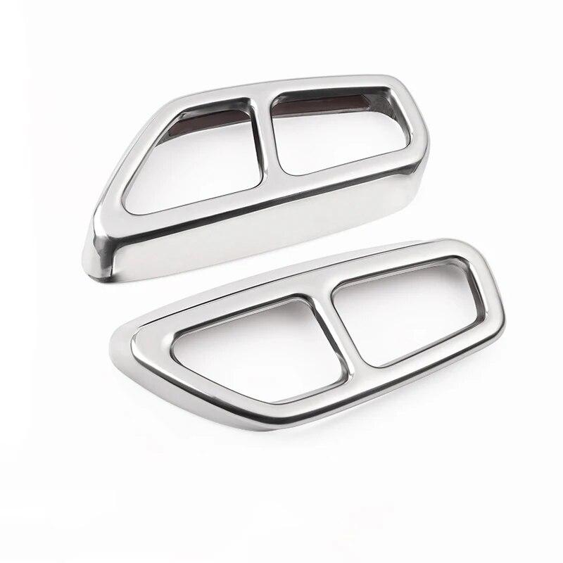 2 ks kufor auta Kryt rámu zadného hrdla Obloženie výfukového potrubia Diely Autopríslušenstvo pre BMW radu 5 G30 2018