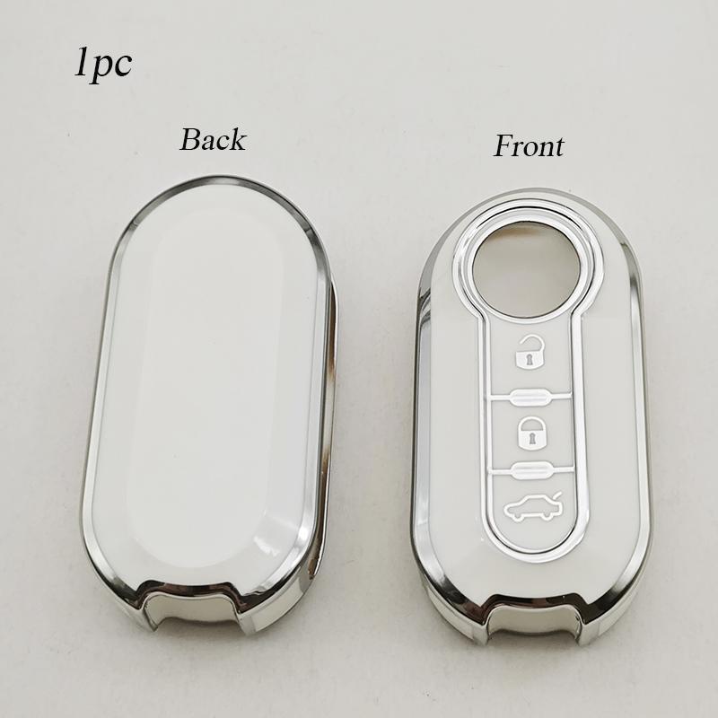 

1pc New TPU Car Key Case Cover Shell For FIAT 500 Ducato Punto Panda Lancia Musa Citroen Jumper Peugeot Boxer Accessories