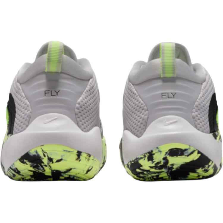 Nike Isofly Comfortable Versatile Shock Absorption Rebound Breathable Low-Top Kids Basketball Shoes Kids basketball shoes Gray HQ8263-001