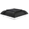 Nu Feng Outdoor Solar LED Pillar Lights (4-Pack, Warm White)