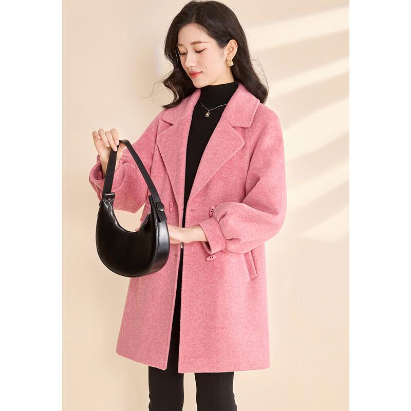 Women's Korean Style Wool Blend Oversized Winter Coat